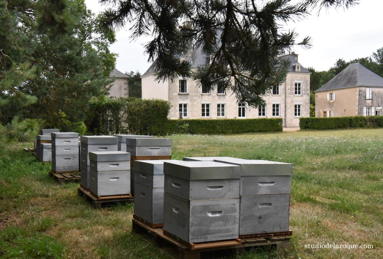 Domaine De La Briouse Bed and Breakfast Sanxay Exteriör bild